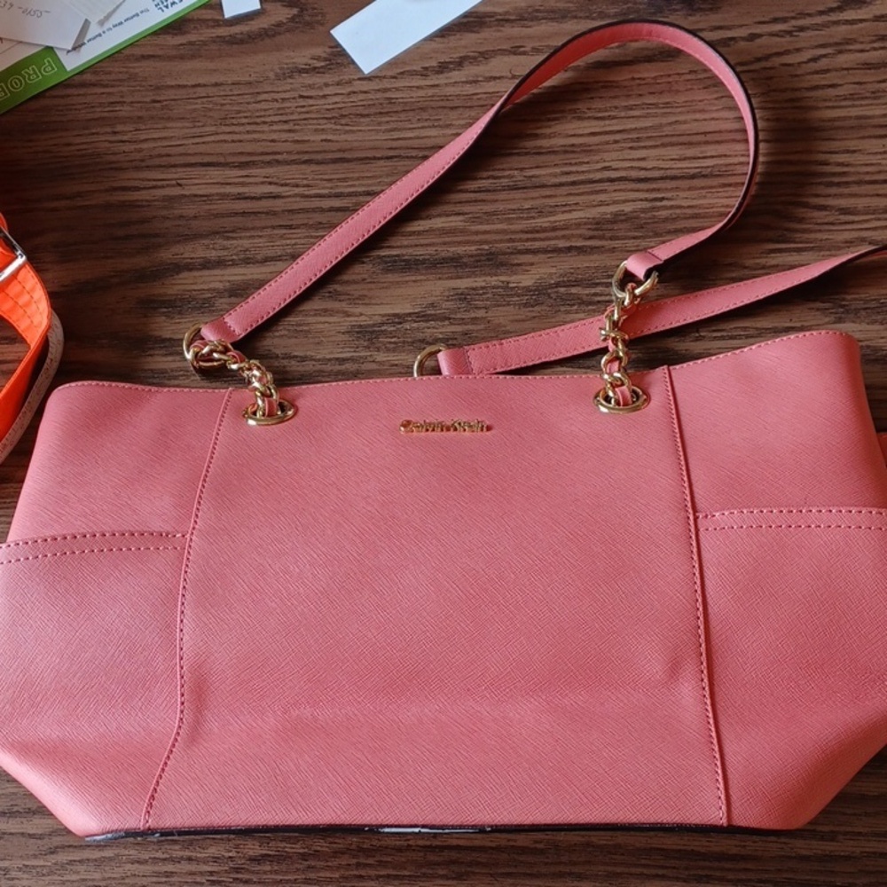 Calvin Klein Tote bag Dusty Rose (pink), EUC, 16"x10"x5"